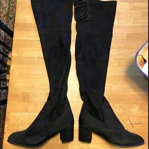 Tall Black Boots - Size 11
